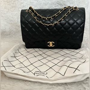 Chanel double flap maxi - LOOKING TO TRADE FOR A SMALLER SIZE !!!